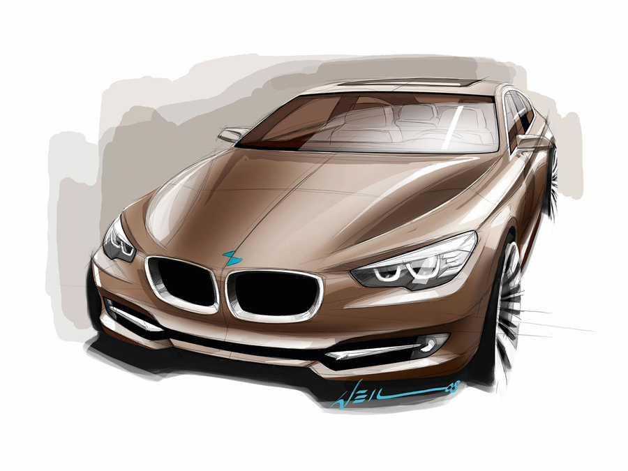 Скетч BMW GT (Gran Turismo) — 8